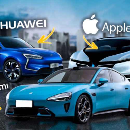CELULAR COM RODAS! Xiaomi, Huawei, Apple e os carros elétricos do futuro