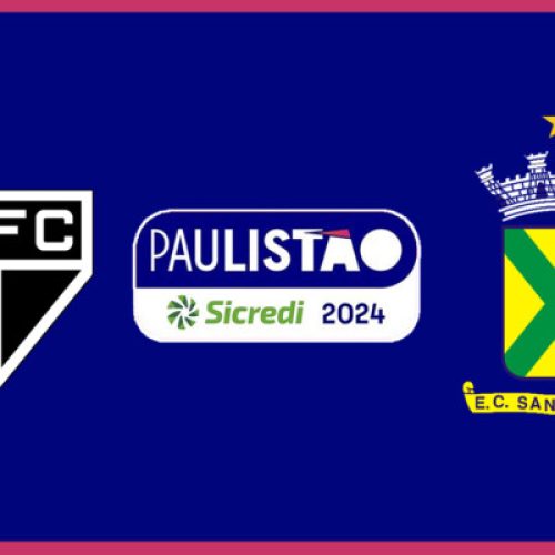 São Paulo x Santo André pelo Campeonato Paulista 2024: onde assistir ao vivo